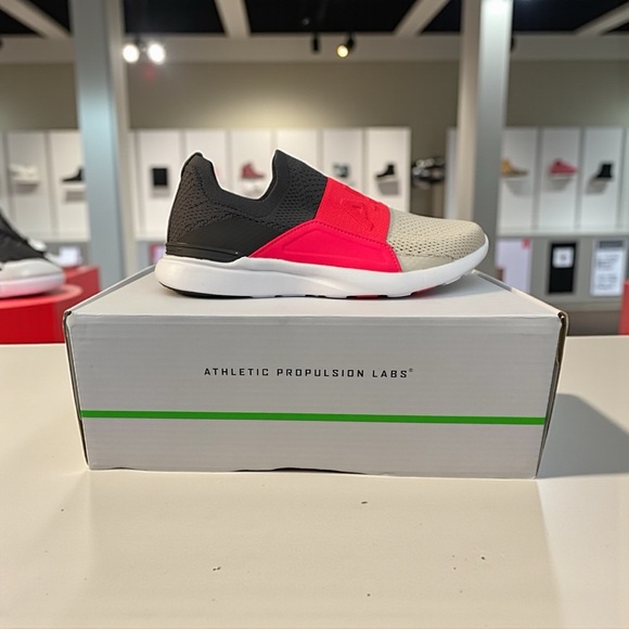 APL Athletic Shoes in Black, Pink, and Cream - Picture 1 of 4
